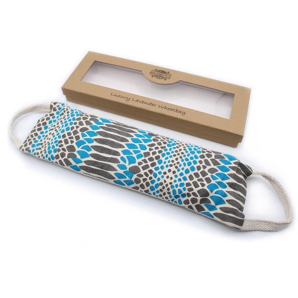 Luxury Lavender  Wheat Bag in Gift Box  - Zebra