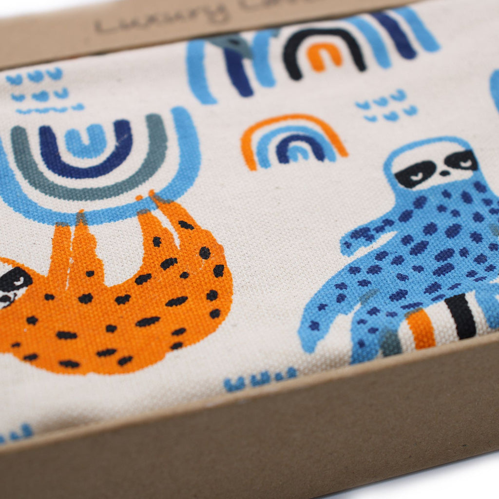 Luxury Lavender  Wheat Bag in Gift Box  - Zebra