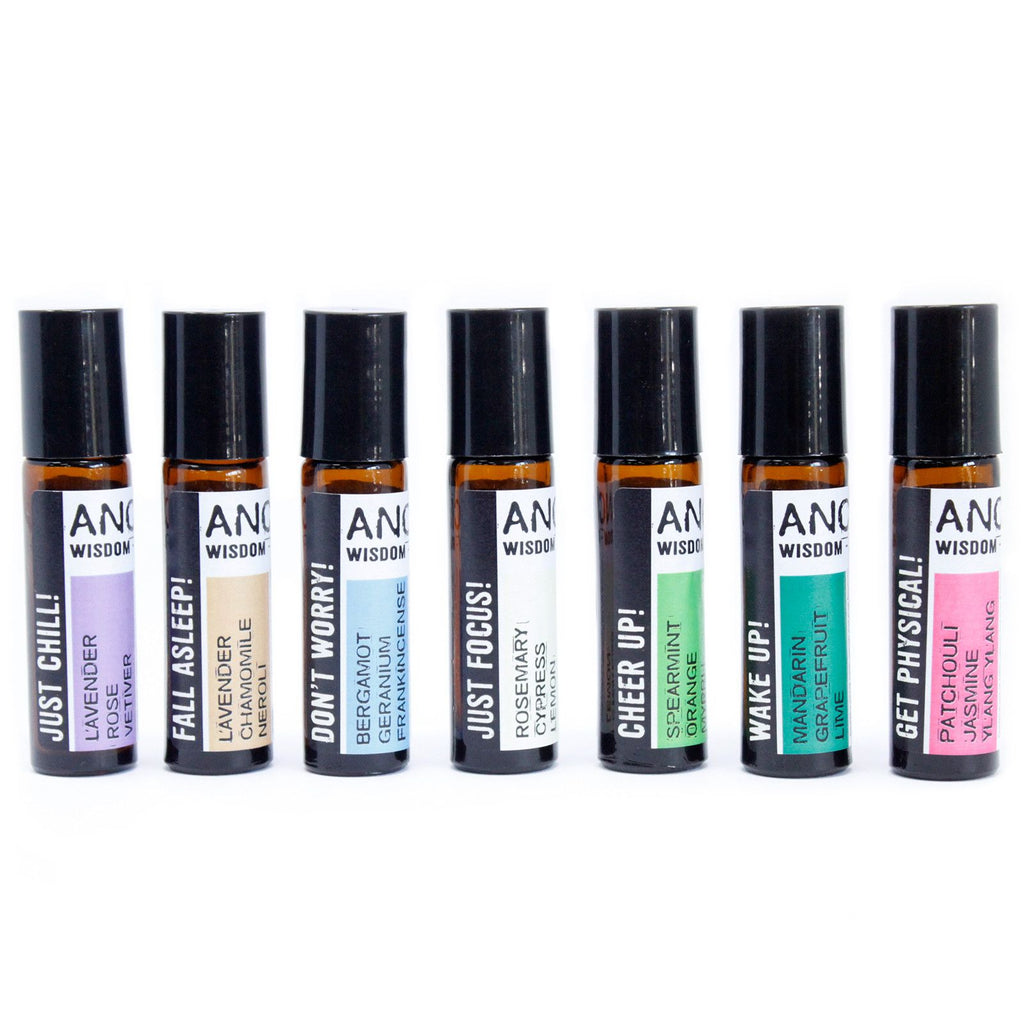 10ml Roll On Essential Oil Blend - Just Focus!
